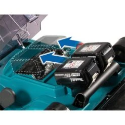 Tondeuse 36 V (2x18V) Makita DLM382CM2 + 2 Batteries 4 Ah + Chargeur Double -Outils De Jardin Soldes AFD 131550
