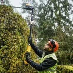 Taille-haies Orientable Sur Perche XR 18 V Brushless Dewalt + Batterie 5 Ah - DCMPH566P1 -Outils De Jardin Soldes AFD 150308