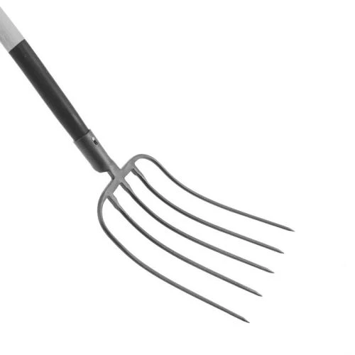 Fourche à Fumier épaules Carrées Mermier à Douille Avec Pointes Protégées En Acier 3 Fourche à Fumier épaules Carrées Mermier à Douille Avec Pointes Protégées En Acier