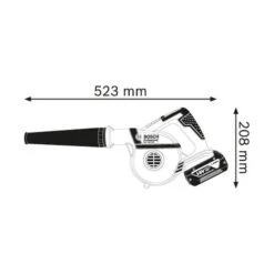 Souffleur 18 V Bosch GBL 18V-120 (sans Batterie Ni Chargeur) En Boîte Carton - 06019F5100 -Outils De Jardin Soldes AFD 184144